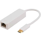 USB-C netkort til Mac/PC (1000 Mbit) - Hvid