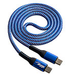 Akyga USB-C Kabel 100W - 1m (USB-C/USB-C) Bl