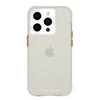 Case Mate Sheer Crystal Cover t/iPhone 15 Pro (Champagne Gold)