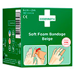 Cederroth Soft Foam Bandage - 2m (6cm) Beige