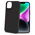 Celly Cromo Soft Touch Cover iPhone 15 - Sort