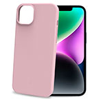 Celly Planet Soft TPU Cover GRS iPhone 15 (Recycled) Rosa