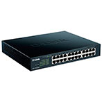 D-Link DGS-1100-24PV2 M RM PoE+ Netvrk Switch 24 port - 10/100/1000 Mbps (100W)