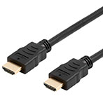 Deltaco Flexible HDMI Kabel - 2m (4K UHD) Sort