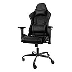 Deltaco Gaming stol - ergonomisk (PU lder) - Sort