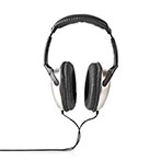 Hovedtelefon Over-Ear (6m) Slv/Sort - Nedis