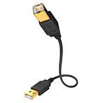 In-Akustik Premium High Speed USB 2.0 Kabel - 1m (USB-A/USB-B)