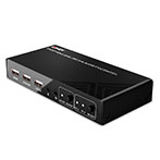 Lindy 32809 KVM Switch - Lyd/Video/USB (2-Port)