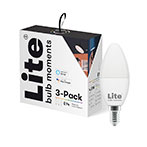 Lite Bulb Moments Smart LED RGB Mat Pre - E14 (4,5W) 3pk