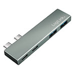 Logilink 100W PD Dual USB-C Dock (USB-A/USB-C)