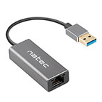 Natec Cricket Ethernet Adapter (USB-A/RJ45)