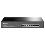 Netvrk Switch - 8-port PoE (1000Mbps) Sort - TP-Link