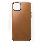 Nomad Modern Cover t/iPhone 15 Plus (MagSafe) English Tan Lder