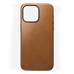 Nomad Modern Cover t/iPhone 15 Pro Max (MagSafe) English Tan Lder