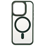 Onsala Bumper MagSeries iPhone 15 Pro Cover (6,1tm) Grn/Klar