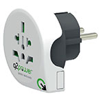 Q2 Power QDAPTER 360 Rejseadapter - World to World