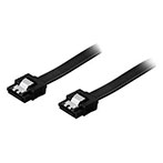 SATA kabel 1 meter (6Gb/s) Med lse-clip
