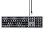 Satechi Kablet Tastatur m/Nordisk Layout (USB-A) Space Grey
