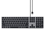 Satechi Kablet Tastatur m/US Layout (USB-A) Space Gray