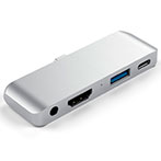 Satechi Mobile Pro Hub t/iPad Pro (USB-C) Slv