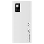 SiGN Super Powerbank 20000mAh 22,5W (USB-A/USB-C) Hvid
