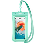 Spigen A610  Aqua Shield Vandtt Taske t/Smartphones - Mint
