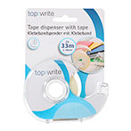 Topwrite Tape Dispenser m/Taperulle (33m)