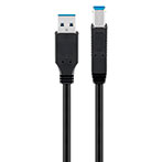USB 3.0 kabel (A han/B han) - 0,25m