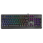 White Shark GK-2102 Gaming Tastatur m/RGB (Mekanisk) Sort