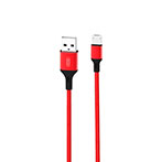 XO NB143 Micro USB Kabel 2,4A - 1m (USB-A/microUSB) Rd