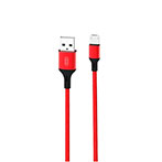 XO NB143 Micro USB Kabel 2,4A - 2m (USB-A/microUSB) Rd