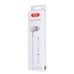 XO S8 In-ear Hretelefoner 1,2m (3,5mm) Hvid