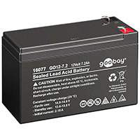 12v Batteri (Blybatteri) - 7,2Ah