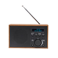 DAB+ radio (alarm/FM) Mørkegrå - Denver DAB-46
