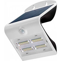 LED Solcelle væglampe med sensor (3,2W) Hvid - Goobay