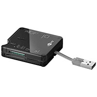 Goobay Kortlæser USB 2.0 (SD/Micro SD/MS/CF)
