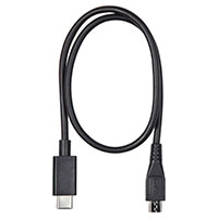 Shure AMV-USBC15 USB-C til Micro USB kabel 38cm - Sort