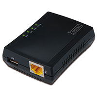 Digitus DN-13020 Printerserver m/USB 2.0 (10/100Mbps)