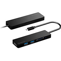 USB-C Dock 5-i-1 (HDMI/USB/microSD/SD) Platinet