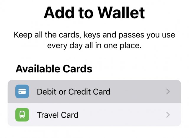 Billede: Apple Add To Wallet fra iPhone - Udarbejdet af avXperten personale.