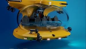 Unik el-ubåd tilbyder luksuriøs undervandsdrøm!