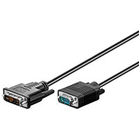 DVI til VGA kabel - 3m