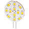 12V LED Pre G4 - 2W (22W) Kold hvid - Sidepin