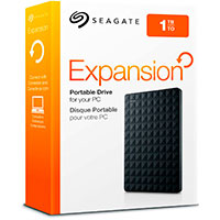 Seagate Ekstern Harddisk 1TB (USB 3.0) Seagate Expansion