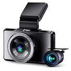 360 Dash Cam G500H Bilkamera sæt m/GPS - Front/Bak (2560x1440)