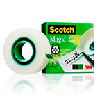 3M 810 Magic Scotch Tape (19mmx33m) Klar