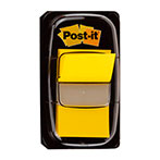 3M Post-it Indexfaner m/Dispenser (25,4x43,2mm) Gul
