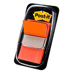 3M Post-it Indexfaner m/Dispenser (25,4x43,2mm) Orange