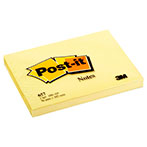 3M Post-it Notes (76x102mm) Gul