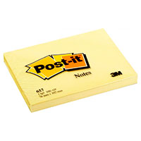 3M Post-it Notes (76x102mm) Gul